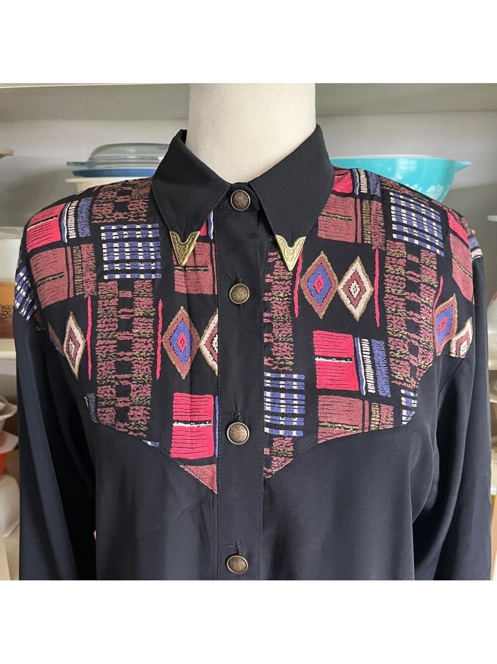 Desert West by Sherry Holt Western Shirt - Size Small